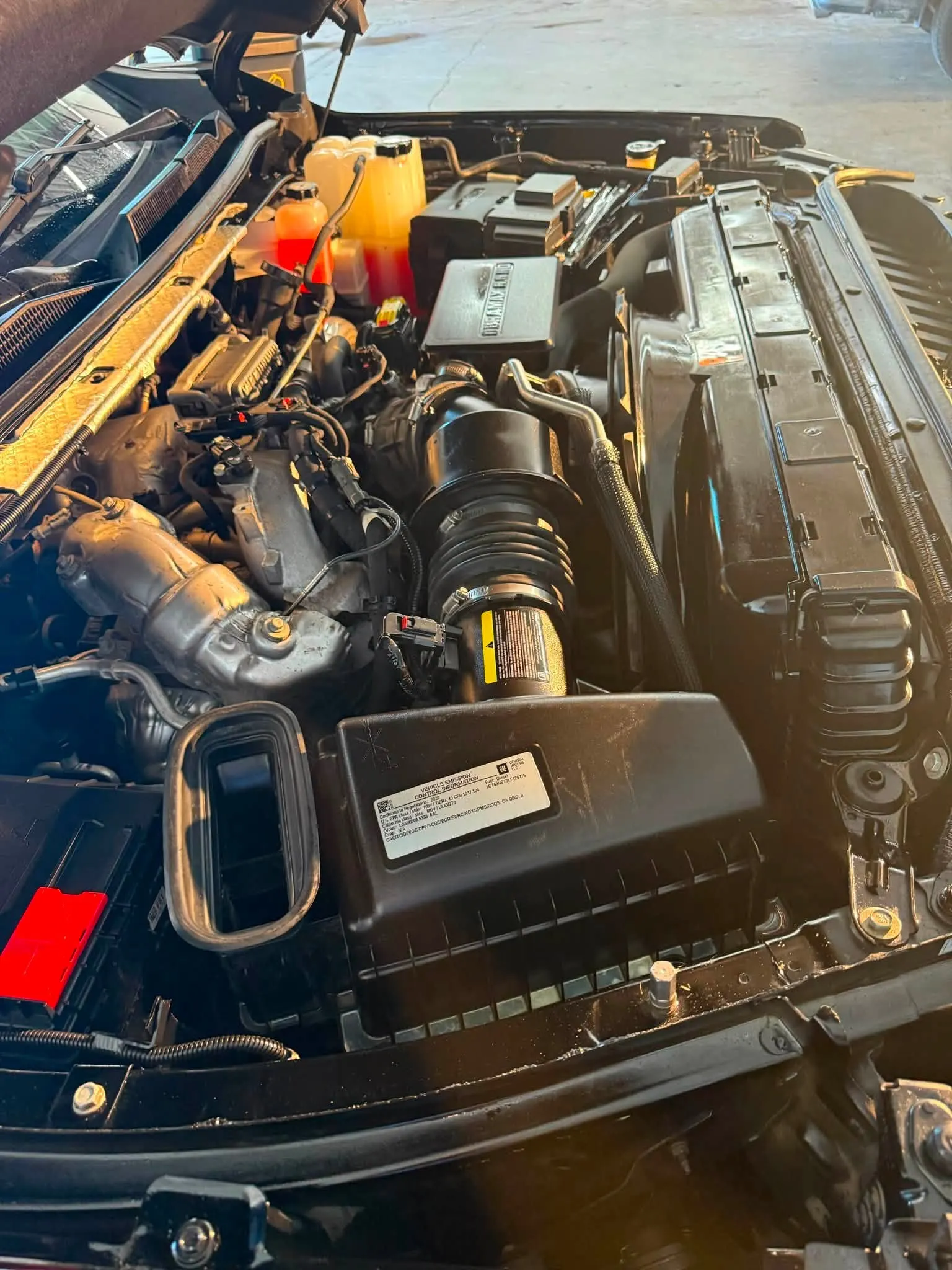 Cleaned and detailed engine bay in Burnsville